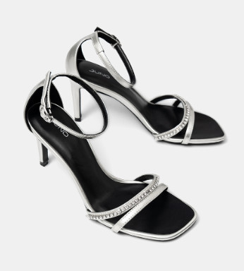 giày sandal sandal cao gót quai Đính Đá sd09140